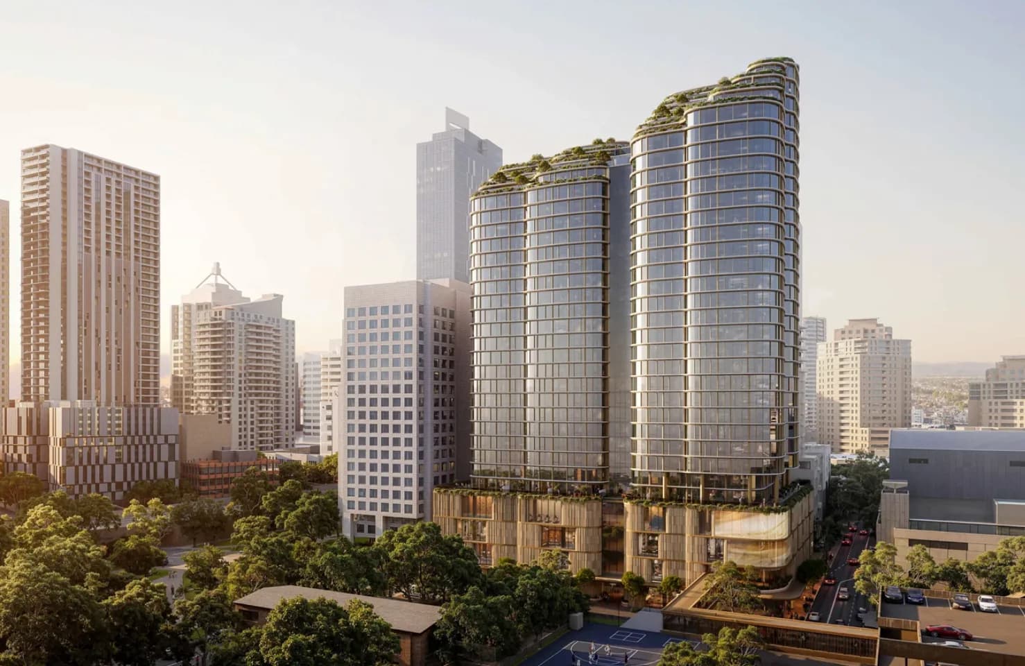 Mandarin Centre redevelopment render