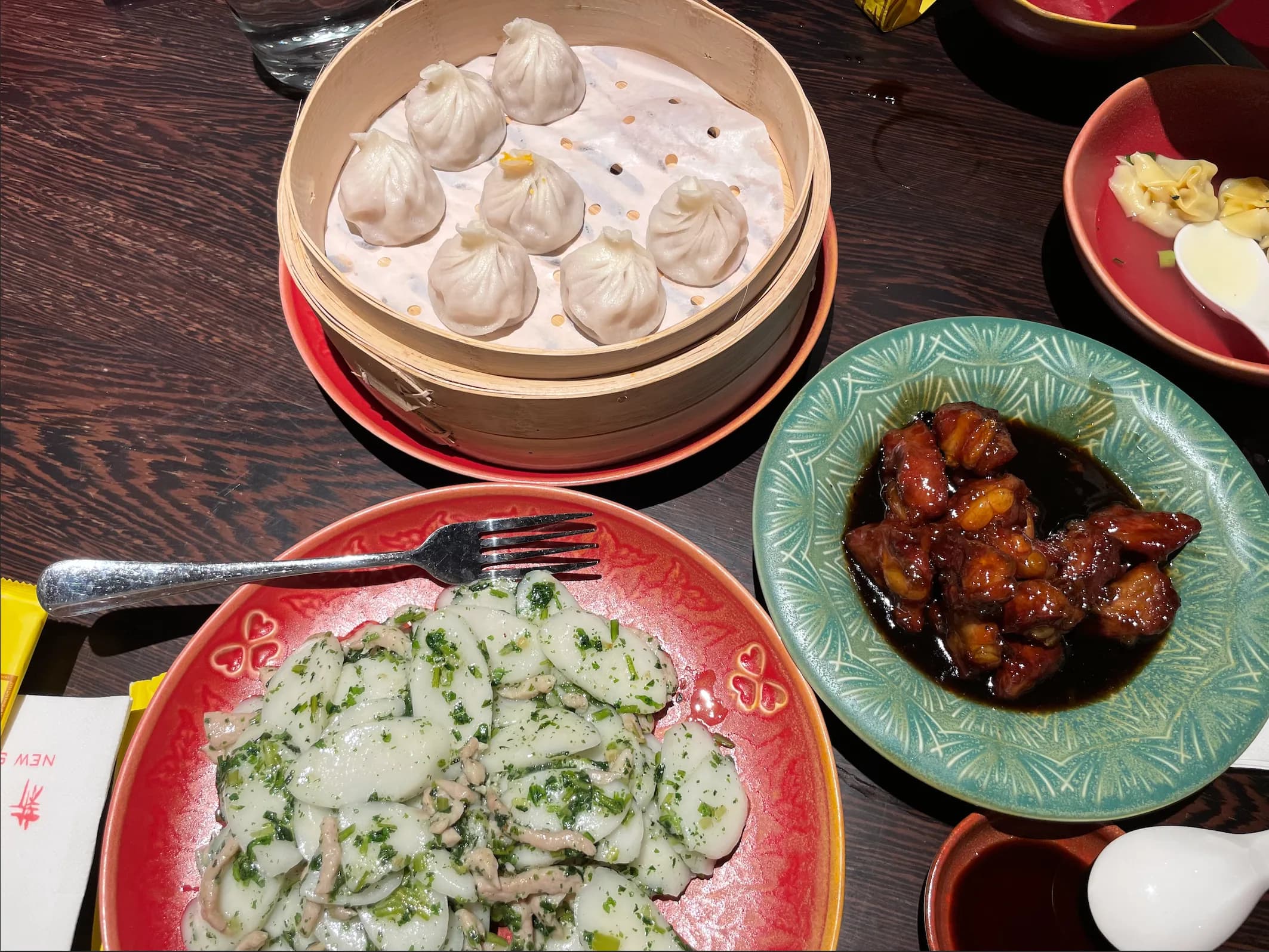 Rice cake & Dumplings in New shanghai chatswood chase