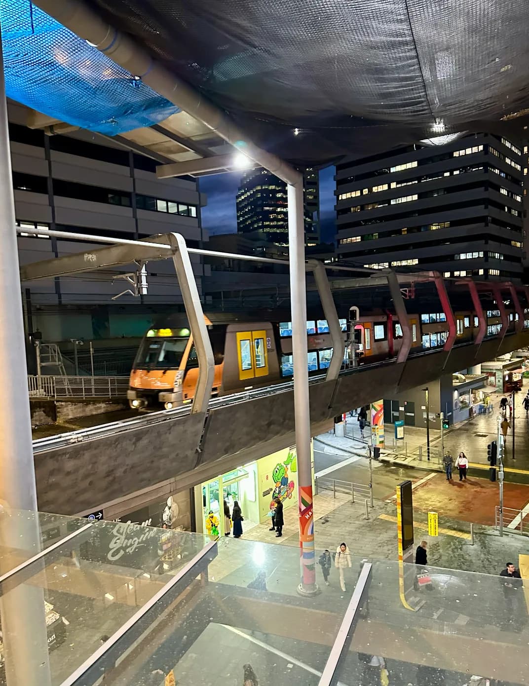 Chatswood interchange with metro