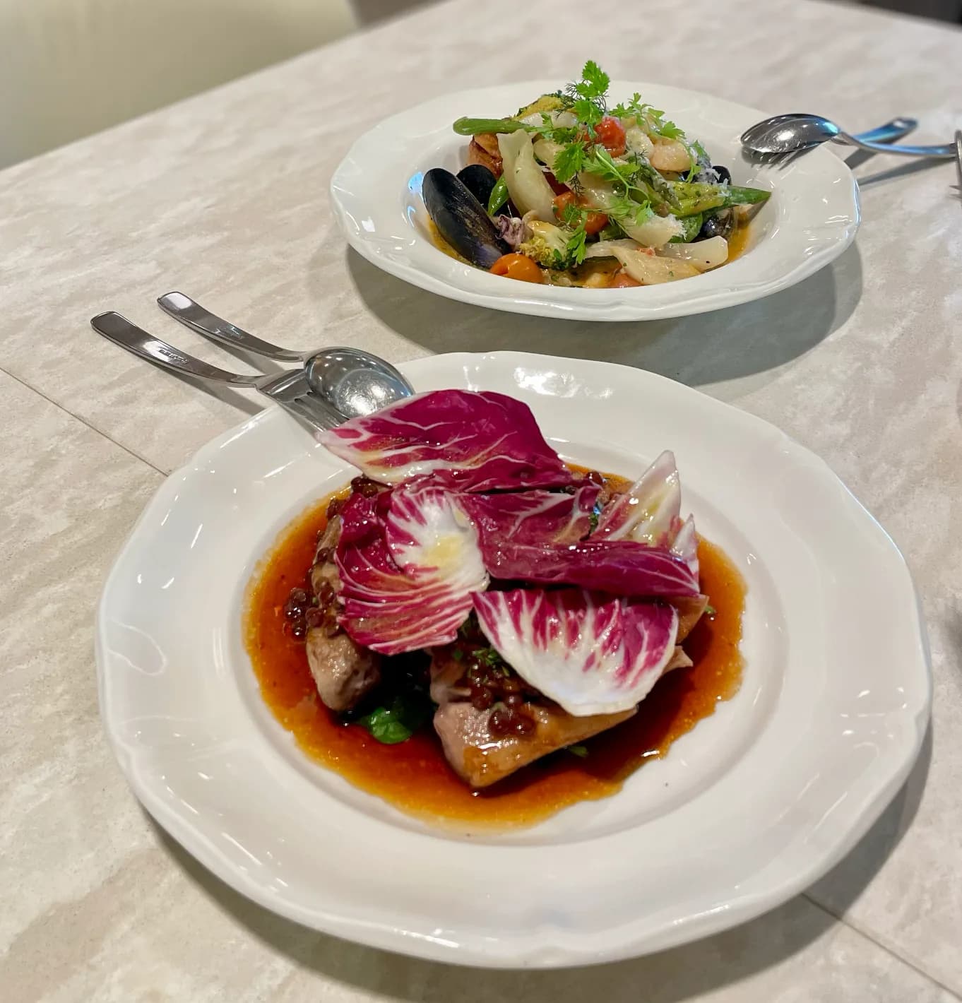 Joie Brasserie main dish Dairy-Fed Pork Chop