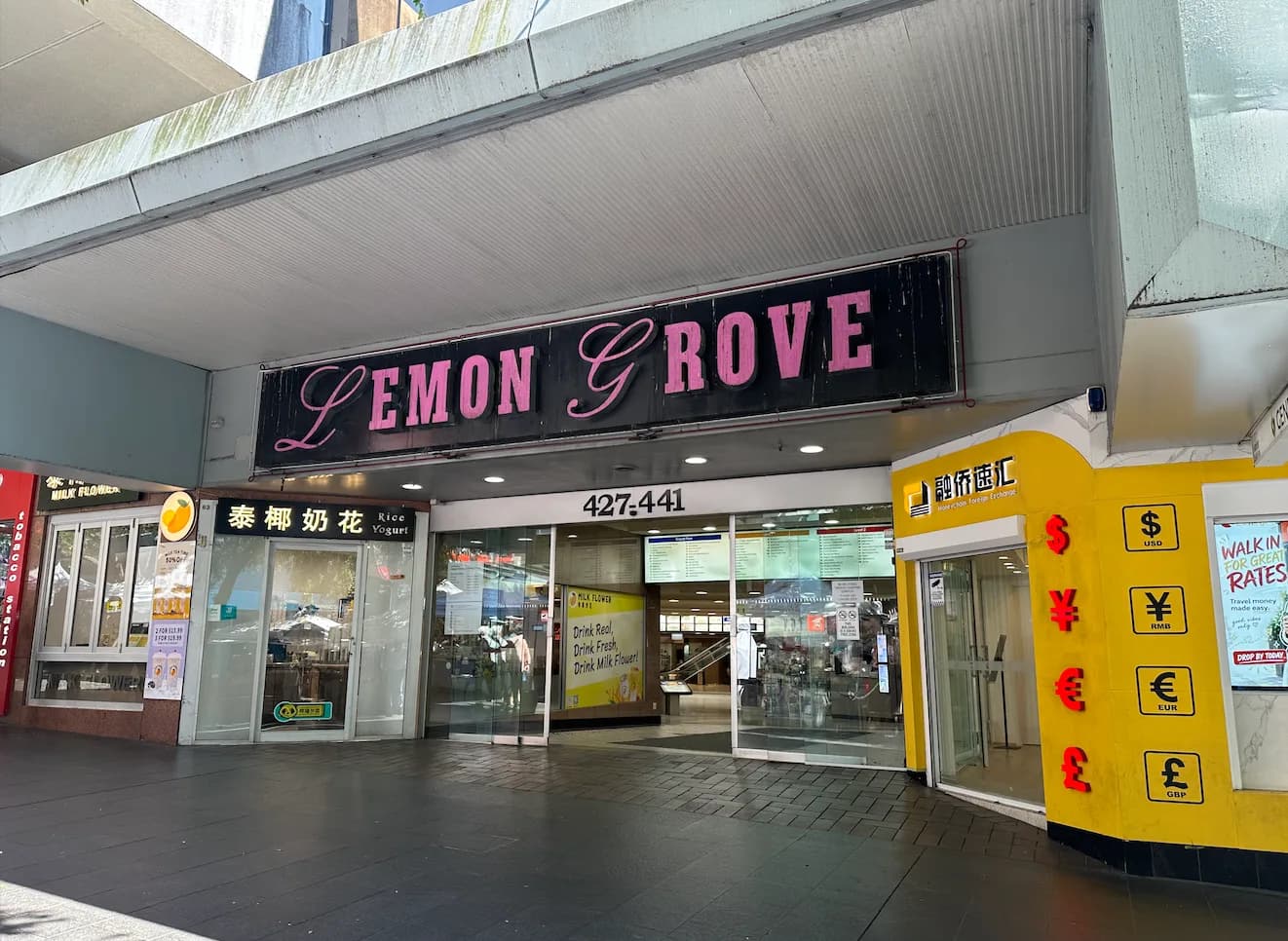 Lemon Grove Chatswood entrance